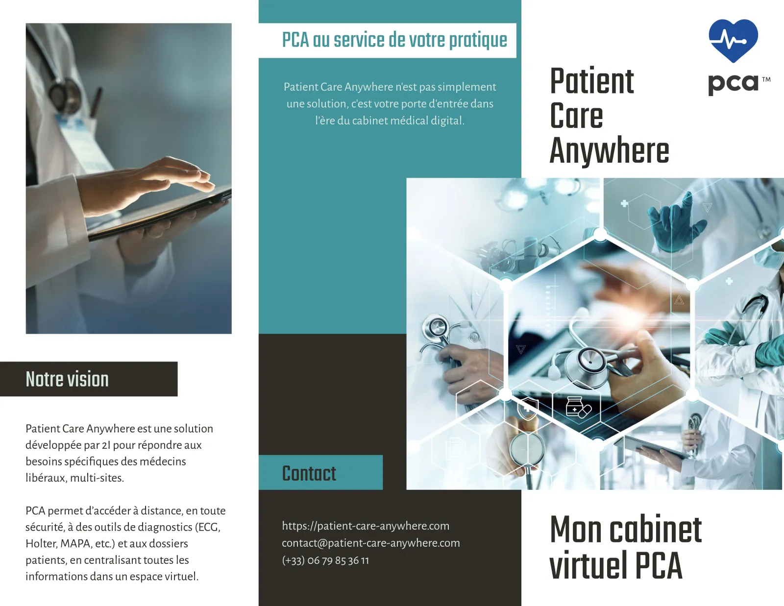 Équipement médical TechCare — Pca Cabinet Virtuel